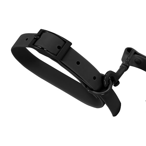 Vodítko a obojok pre psa PJ-071 čierna M