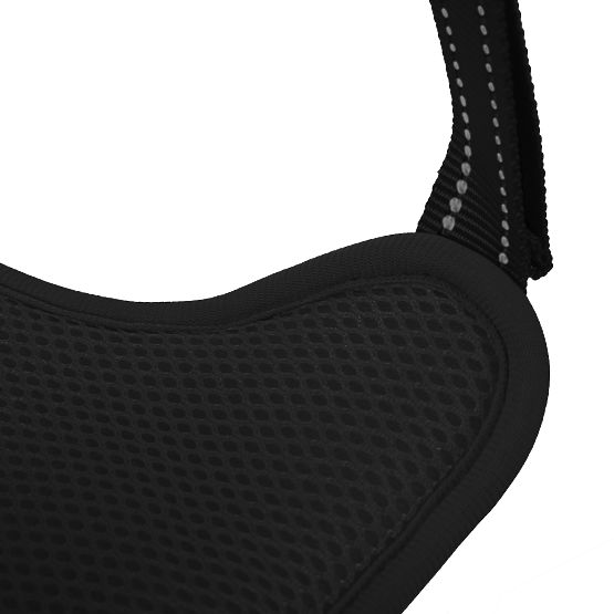 Vodítko a postroj pre psa PJ-059 čierna L