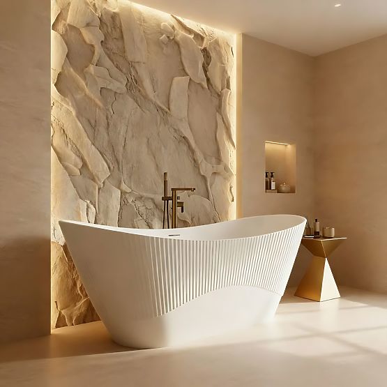 Voľne stojaca akrylátová vaňa ATENA 170