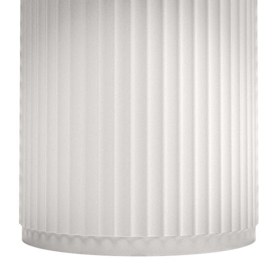 Voľne stojace umývadlo Ciriola, kompozitné, 45x90 cm, biela, ryhovaná