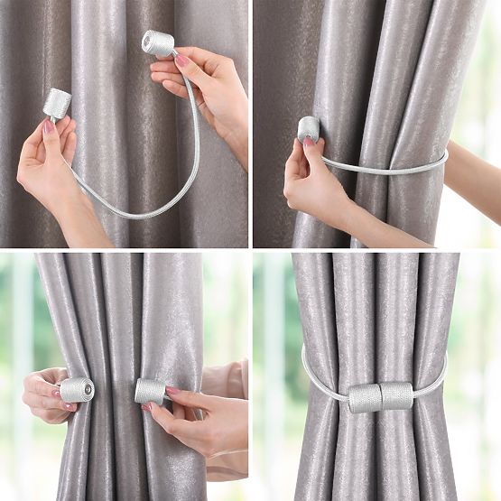 Záclony - doplnky SURREY farba svetlomodrá ameliahome