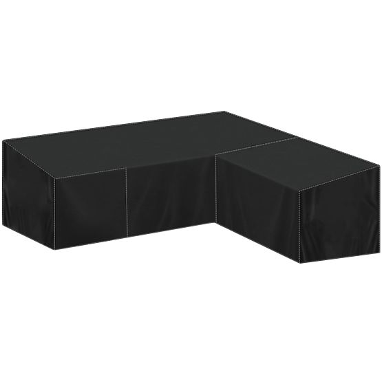 Záhradná nábytková sada FLORENCJA sivá pohovka otoman