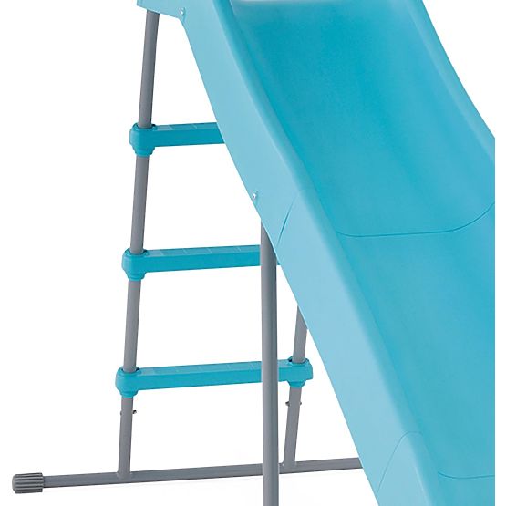 Záhradná šmykľavka pre deti 244 cm veľká oceľ plast INTEX 44107
