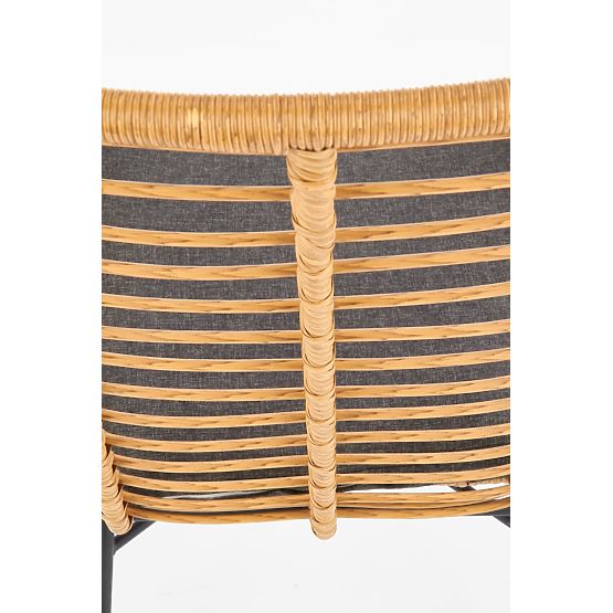 Záhradné kreslo IKARO s podsedákom