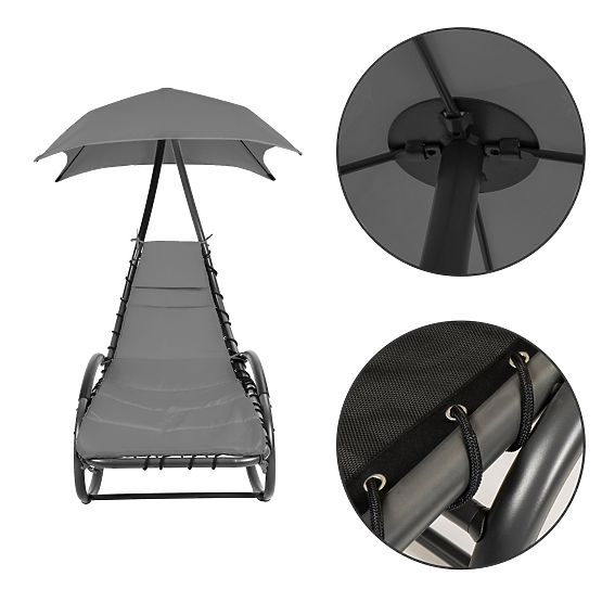 Záhradné kreslo lehátko hojdacie záhradné lehátko hojdacia sieť