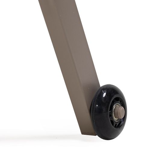 Záhradné ležadlo Sandy nastaviteľné, svetlosivé/béžové