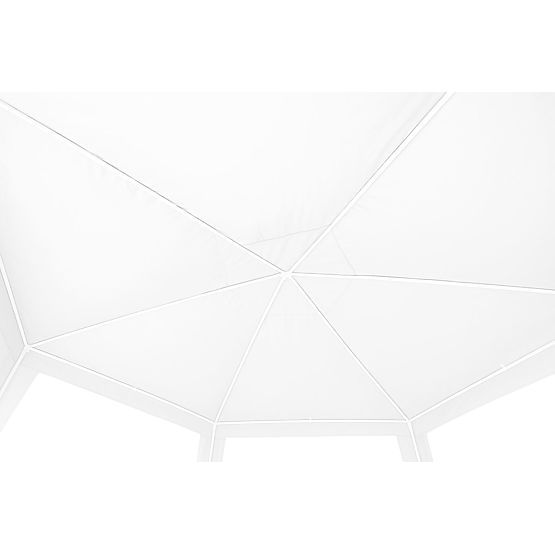 Záhradný obchodný pavilónový stan 2x2x2 m s moskytiérou biely MultiGarden