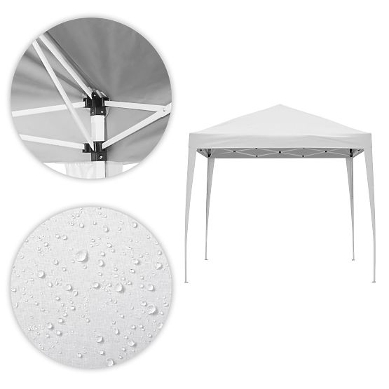 Záhradný pavilónový stan 3x3 m automaticky rozkladacia strecha do záhrady na terasu MultiGarden