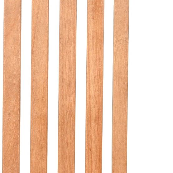 Záhradný set Familis stôl 160 cm + 4 stoličky s nastaviteľnými operadlami a krémovými vankúšmi, drev