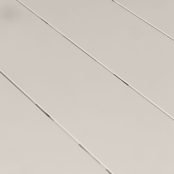 Záhradný stôl Piretto 126,5 cm, hliníkový, okrúhly, svetlo béžový