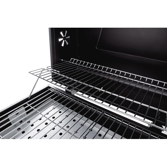 Záhradný uhlíkový gril s poklopom MEJOR