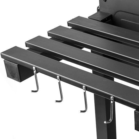 Záhradný uhlíkový gril s poklopom MEJOR