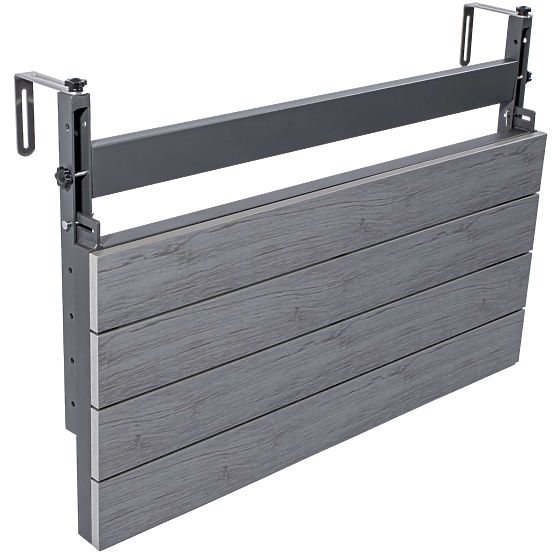 Závesný balkónový stolík AGATTI STONEWOOD