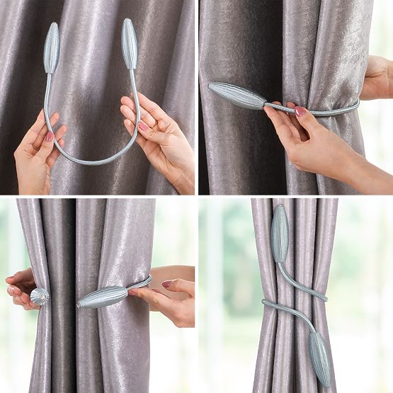 Závesy - doplnky BRAMPTON farba šeříková ameliahome