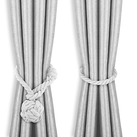 Závesy - doplnky DAUPHIN farba hnedá ameliahome