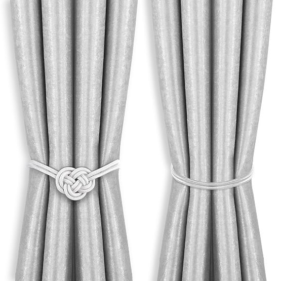 Závesy - doplnky EDMONTON farba biela ameliahome