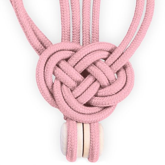 Závesy - doplnky EDMONTON farba púdrová ružová ameliahome