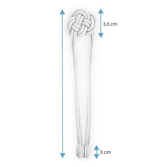 Závesy - doplnky EDMONTON farba sivá ameliahome