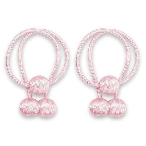 Závesy - doplnky MONTREAL farba púdrová ružová ameliahome