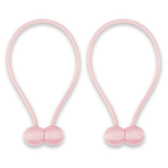 Závesy - doplnky TORONTO farba púdrová ružová ameliahome