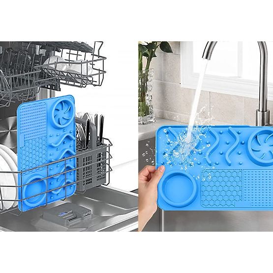 ZELENÁ LÍZACIA PODLOŽKA SPOMAĽUJÚCA JEDLO