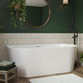 Akrylátová nástenná vaňa OLIMPIA 150 cm