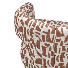 Čalúnená stolička Castelo, marsala