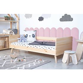 Čalúnený panel Oblúčik - púdrovo ružová