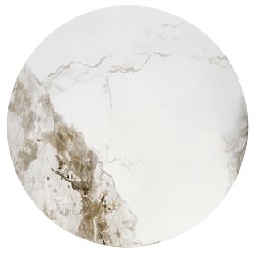 CECILIA konferenčný stolík biely mramor / sivý / zlatý (2p=1ks), Halmar