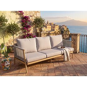 Hliníková záhradná pohovka BLANDO - veľká 3miestna, 186 cm