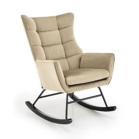 Hojdacie kreslo BAZALTO - béžové, Halmar