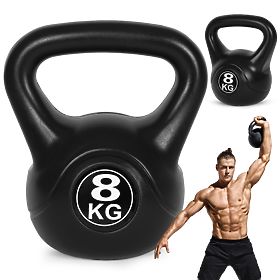 Kettlebell činka 8 kg na cvičenie guľa závažie fitness ModernHome