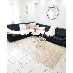 Koberec LOVE SHAGGY model 93600 krémový