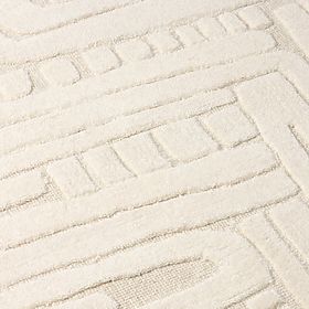 Koberec obdĺžnikový Sophia, tuftovaný, bavlnený, krémový, Veľkosť koberca: 120x180, lectus
