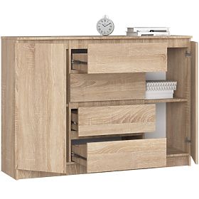 KOMODA K140 2D 4SZ CLP PK DUB SONOMA