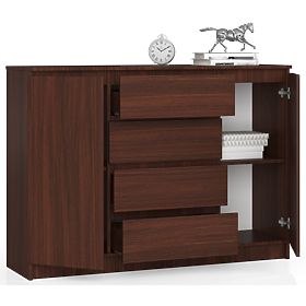 KOMODA K140 2D 4SZ CLP PK WENGE