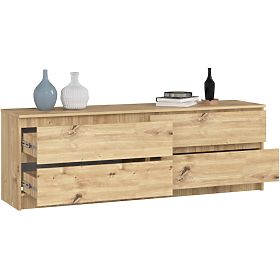 KOMODA K160 4SZ CLP PK DUB ARTISAN