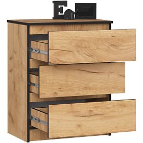 KOMODA K60 3SZ CLP PK DUB CRAFT