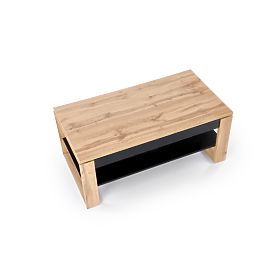 Konferenčný stolík BETTY so zdvíhacou doskou dub artisan / čierna (2p=1ks)