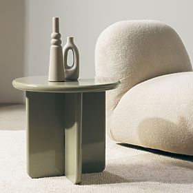 Konferenčný stolík Vivid 50 cm, olivový, lesklý, lectus