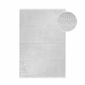 Kusový koberec Style - strieborný