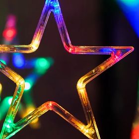 LED Záves Hviezdy Multicolor s Diaľkovým Ovládaním GL2005, Tutumi