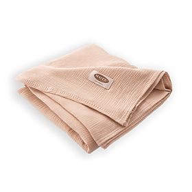 Mušelínový prehoz na posteľ 210x240 béžový