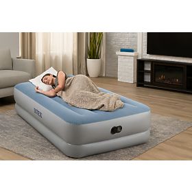 Nafukovací matrac pre jednu osobu 191x99x36 cm s vstavanou elektrickou USB pumpou posteľ INTEX 641, INTEX