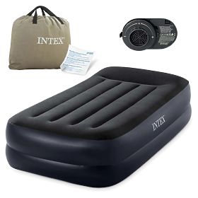 Nafukovací matrac pre jednu osobu 191x99x42 cm s vstavanou elektrickou pumpou posteľ INTEX 64122