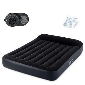 Nafukovací matrac s pumpou posteľ velúr Intex 64150ND, INTEX
