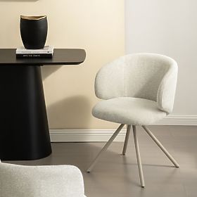 Otočná stolička Pearl béžová, lectus