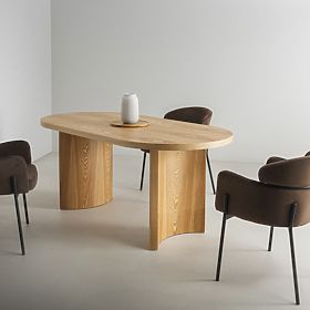 Oválny jedálenský stôl Portofino, jaseň