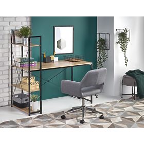 Písací stôl NARVIK B1 - dub sonoma/čierny, Halmar