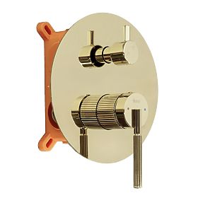 Podomietková sprchová sada Rea Argon Zlatá + BOX